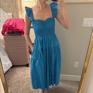 Abercrombie Blue Ruffled Women's Dress